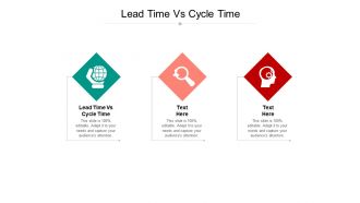 Lead time vs cycle time ppt powerpoint presentation infographic template styles cpb