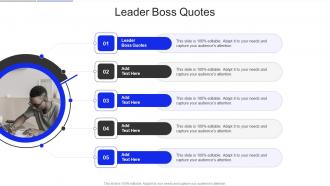 Leader Boss Quotes In Powerpoint And Google Slides Cpb