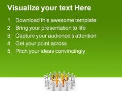 Leader concept leadership powerpoint templates and powerpoint backgrounds 0911