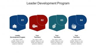 Leader development program ppt powerpoint presentation model objects cpb