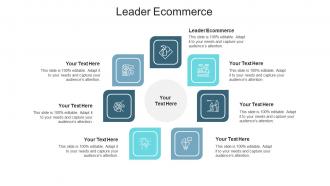 Leader ecommerce ppt powerpoint presentation gallery example introduction cpb