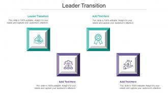 Leader Transition Ppt Powerpoint Presentation Infographic Template Slideshow Cpb