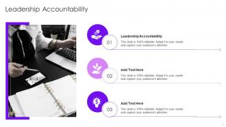 Leadership Accountability In Powerpoint And Google Slides Cpb