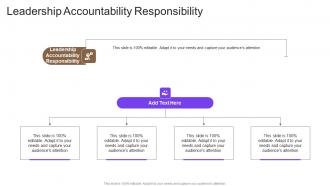 Leadership Accountability Responsibility In Powerpoint And Google Slides Cpb
