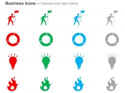 Leadership agile innovation perseverance ppt icons graphics