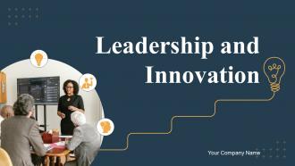 Leadership And Innovation Powerpoint Ppt Template Bundles