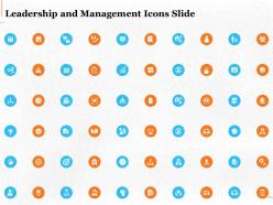 Leadership and management icons slide ppt powerpoint presentation structure