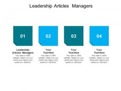 Leadership articles managers ppt powerpoint presentation layouts example topics cpb