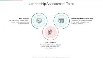 Leadership Assessment Tests In Powerpoint And Google Slides Cpb