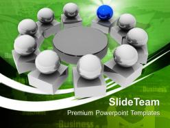 Leadership business meeting powerpoint templates ppt themes and graphics 0313