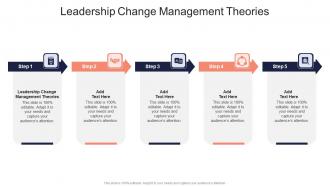 Leadership Change Management Theories In Powerpoint And Google Slides Cpb
