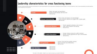 Leadership Characteristics For Cross Functioning Teams