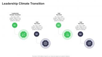 Leadership Climate Transition In Powerpoint And Google Slides Cpb
