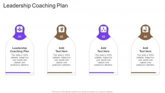 Leadership Coaching Plan In Powerpoint And Google Slides Cpb