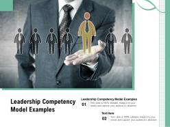 Leadership competency model examples ppt powerpoint presentation summary slide download cpb