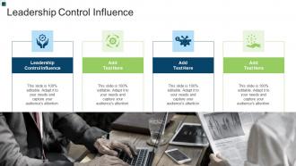 Leadership Control Influence In Powerpoint And Google Slides Cpb