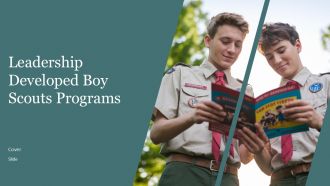Leadership Developed Boy Scouts Programs PPT Outline AT