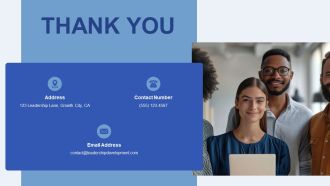 Leadership Development And Team Building PPT Guidelines AT Impactful