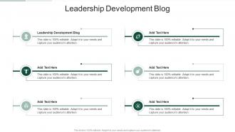 Leadership Development Blog In Powerpoint And Google Slides Cpb