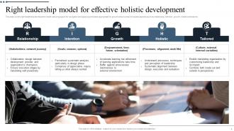 Leadership Development Model Powerpoint Ppt Template Bundles Good Customizable