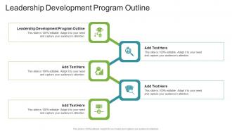 Leadership Development Program Outline In Powerpoint And Google Slides Cpb