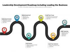 Leadership development roadmap including leading the business