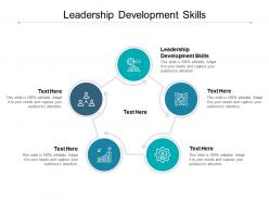 Leadership development skills ppt powerpoint presentation template format cpb