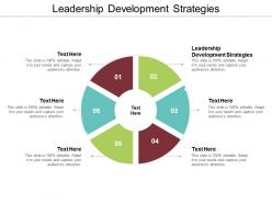 Leadership development strategies ppt powerpoint presentation outline microsoft cpb