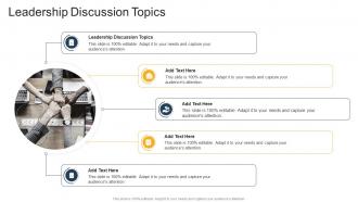 Leadership Discussion Topics In Powerpoint And Google Slides Cpb