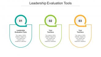 Leadership Evaluation Tools Ppt Powerpoint Presentation Infographics Cpb