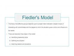 Leadership fiedlers model ppt powerpoint presentation outline graphic tips