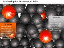 Leadership for business and sales image graphics for powerpoint