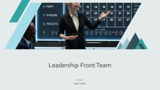 Leadership Front Team PPT Information AT