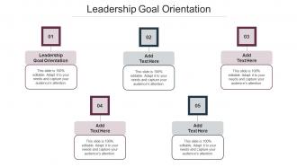 Leadership Goal Orientation Ppt Powerpoint Presentation Icon Vector Cpb