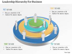 Leadership hierarchy for business powerpoint template