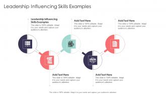 Leadership Influencing Skills Examples In Powerpoint And Google Slides Cpb