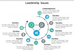 Leadership issues ppt powerpoint presentation styles slide cpb