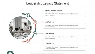 Leadership Legacy Statement In Powerpoint And Google Slides Cpb