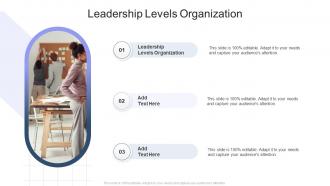 Leadership Levels Organization In Powerpoint And Google Slides Cpb