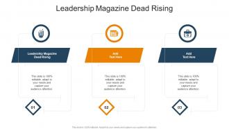 Leadership Magazine Dead Rising In Powerpoint And Google Slides Cpb
