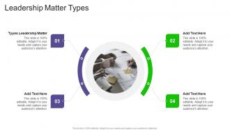 Leadership Matter Types In Powerpoint And Google Slides Cpb