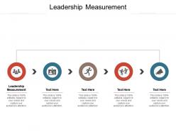 Leadership measurement ppt powerpoint presentation inspiration smartart cpb
