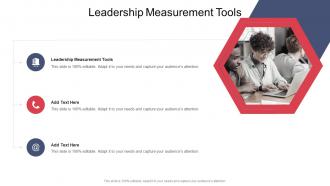 Leadership Measurement Tools In Powerpoint And Google Slides Cpb