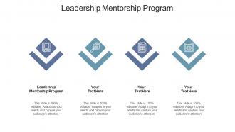 Leadership mentorship program ppt powerpoint presentation ideas summary cpb