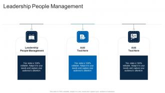 Leadership People Management In Powerpoint And Google Slides Cpb
