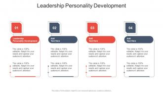 Leadership Personality Development In Powerpoint And Google Slides Cpb