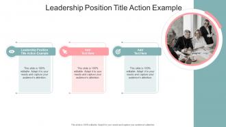 Leadership Position Title Action Example In Powerpoint And Google Slides Cpb