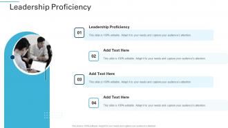Leadership Proficiency In Powerpoint And Google Slides Cpb