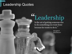 Leadership quotes art ppt powerpoint presentation professional example file