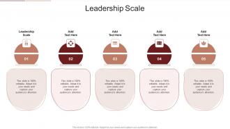 Leadership Scale In Powerpoint And Google Slides Cpb